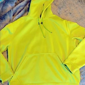 Sweatshirt Women/men Under Armour Armor Neon Green